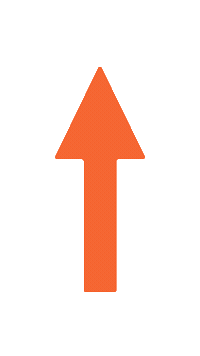 Arrow Sticker by Clemson University