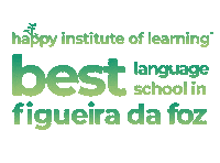 Best School Language School In Figueira Da Foz Sticker by Happy Institute of Learning