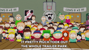 scared eric cartman GIF by South Park 