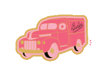 Happy Driving Car Sticker by GODIVA