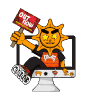 Chief Keef Heart Sticker by Glo Mula