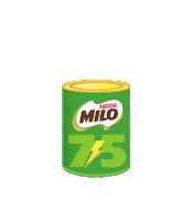 milo diadeldesayuno Sticker