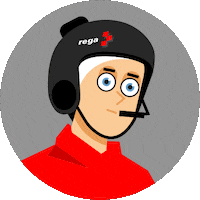 SwissAirRescue switzerland aviation rega 1414 Sticker