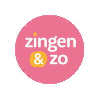 ZingenenZo zingenenzo iedereenkanspelen peuterlessen Sticker