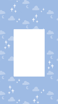 Stars Moon Sticker by Stefanie Shank