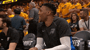 2018 nba playoffs smile GIF by NBA