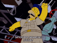 Season 9 Help GIF by The Simpsons