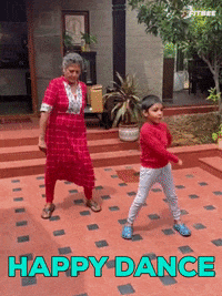 fitbee dance dancing happy dance mother GIF