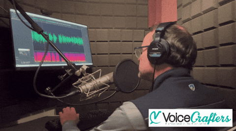 Voice Over Mic GIF by Voice Crafters