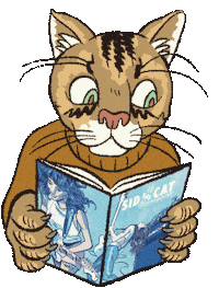 Sid The Cat Andrew Greenstone Sticker
