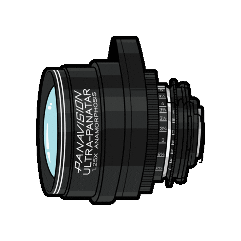 Camera Lens Sticker by Panavision