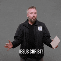 shocked jesus christ GIF by Barstool Sports