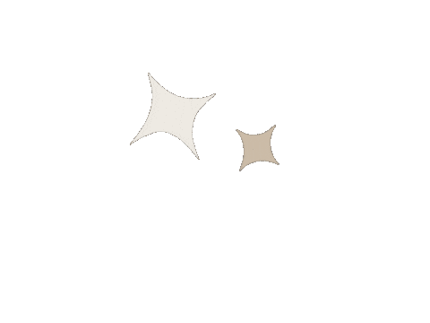 Sparkle Beige Sticker