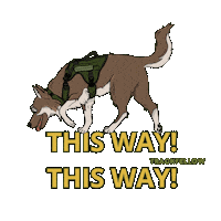 Workingdog Sticker by Trackfellow