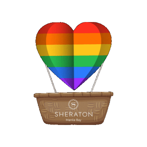 Sheraton Hotel Rainbow Sticker by Sheraton Manila Bay