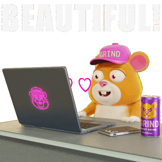 Awesome In Love Sticker by Grind