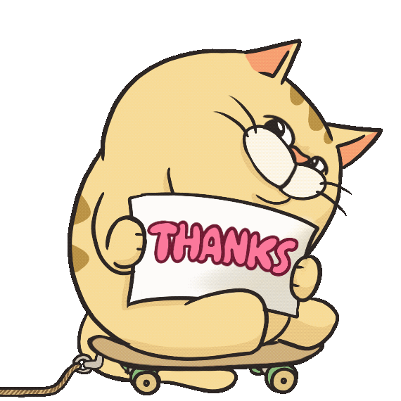 Thanks Thomas Sticker