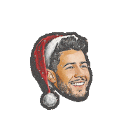 Nick Jonas Christmas Sticker by Jonas Brothers