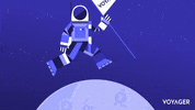 InvestVoyager crypto moon bitcoin cryptocurrency GIF