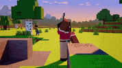 Confused Video Games GIF by Minecraft