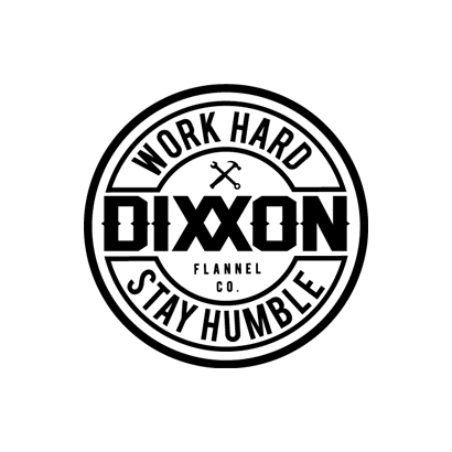 work hard Sticker by Dixxon Flannel Co.