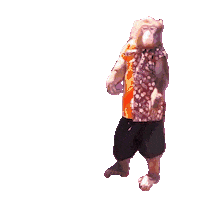 Fun Monkey Sticker