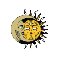 Space Sun Sticker