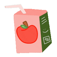 Food Apple Sticker by Demic