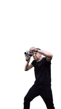 Filming Retro Camera Sticker by Henning Radam
