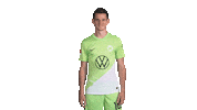 Happy Football Sticker by VfL Wolfsburg