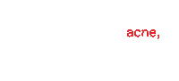 Acne Sticker by Peach_Slices