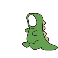 akan_official new dinosaur flame newarrival Sticker