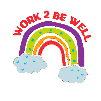 Kindness Gratitude Sticker by Work2BeWell
