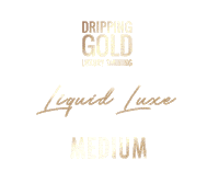 Sosu Dripping Gold Tan Sticker by SOSUbySJ