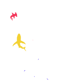 Fireworks Celebrate Sticker by Shark Week