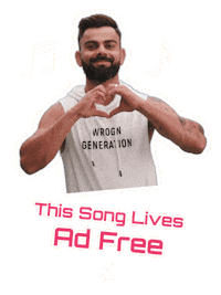 Virat Kohli Community Sticker by TheWrognTribe