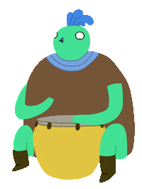 Animation Jamming Sticker by ozbox