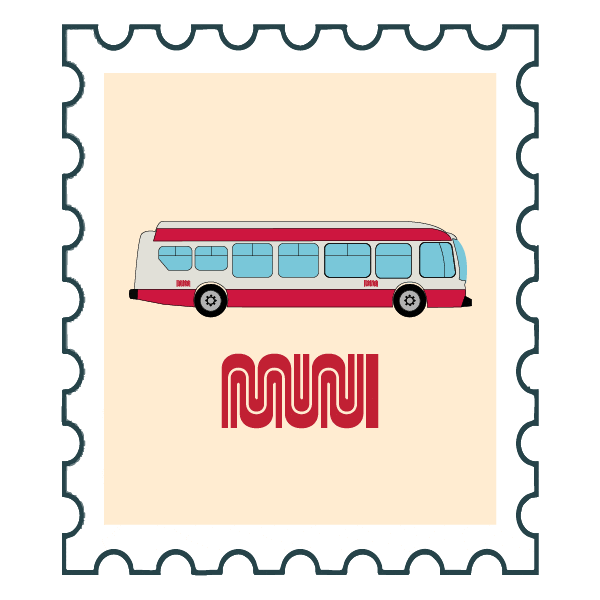 San Francisco Travel Sticker by SFMTA-Muni