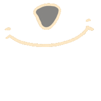 Happy Dog Sticker