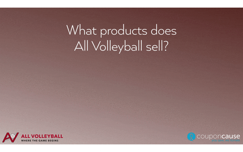 faq all volleyball GIF by Coupon Cause
