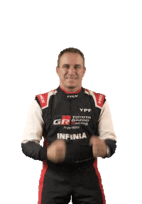 ToyotaGazooRacingArg racing 1 vamos victoria Sticker