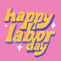Happy Labor Day GIF by BrittDoesDesign