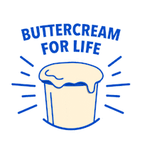 Buttercream Sticker by Gigi Coffee