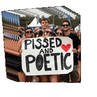 Rave Doof Sticker by pissedandpoetic