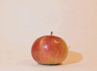 apple transformation GIF