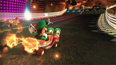 Mario Kart 8 Luigi GIF