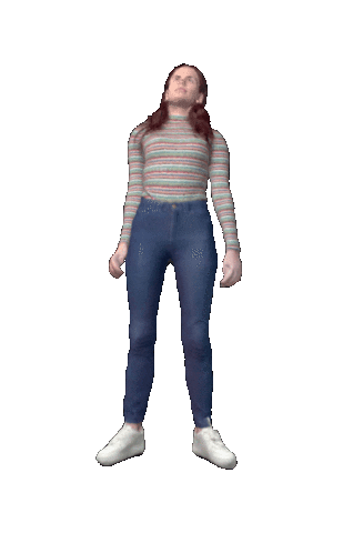 3D Portrait Sticker by Originals