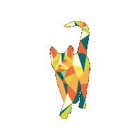 Cat Kitten Sticker by Big Country Raw