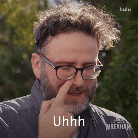 Not Happening Wrexham Afc GIF by Welcome to Wrexham