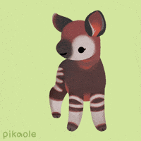 Okapi Dont Bother GIF by pikaole